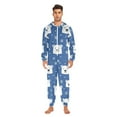 thumbnail image 3 of FORMRS Onesies Pajama for Adults Unisex Hoodie Winter Jumpsuit One Piece Sleepwear, Sizes S-2XL, White Polar Bear, 3 of 7