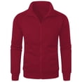 thumbnail image 1 of Men's Hoodless Sweatshirt for Outdoor Leisure Loose Fit Solid Color Design Ideal for Fall and Winter Machine Washable Sweatshirt for Everyday Casual Wear, 1 of 3