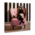 thumbnail image 2 of Stupell Industries Eclectic Pamper Party Cat Canvas Art, 17 x 17, by Lucia Heffernan, 2 of 8