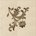 thumbnail image 1 of Ahgly Company Tapis d'Intérieur Lavables en Machine, Carrés Transitionnels, Peru Brun, 4' Carré, 1 of 7