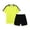 Green, variant on Boys Girls Soccer Jersey Set Quick Dry Breathable Mesh Football Team T-Shirt and Shorts Kids Activewear Sets Summer Athletic Tracksuit Blue 11-12 Years