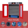 thumbnail image 6 of 1000 Eggs Incubator, Commercial Poultry Hatcher with 360° Automatic Egg Turning and Temperature & Humidity Control, Large Capacity Automatic Incubator for Hatching Eggs, 6 of 8