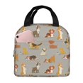 thumbnail image 1 of Disketp Cute Dog Bolsa Térmica para Almuerzo para Hombre y Mujer, Ideal para Trabajo, Senderismo y Picnic, 1 of 8