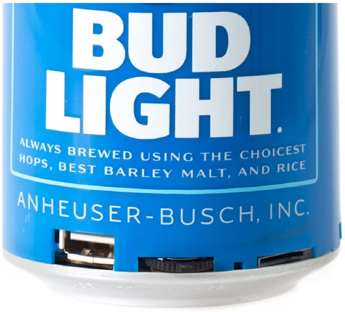 bud light can speaker
