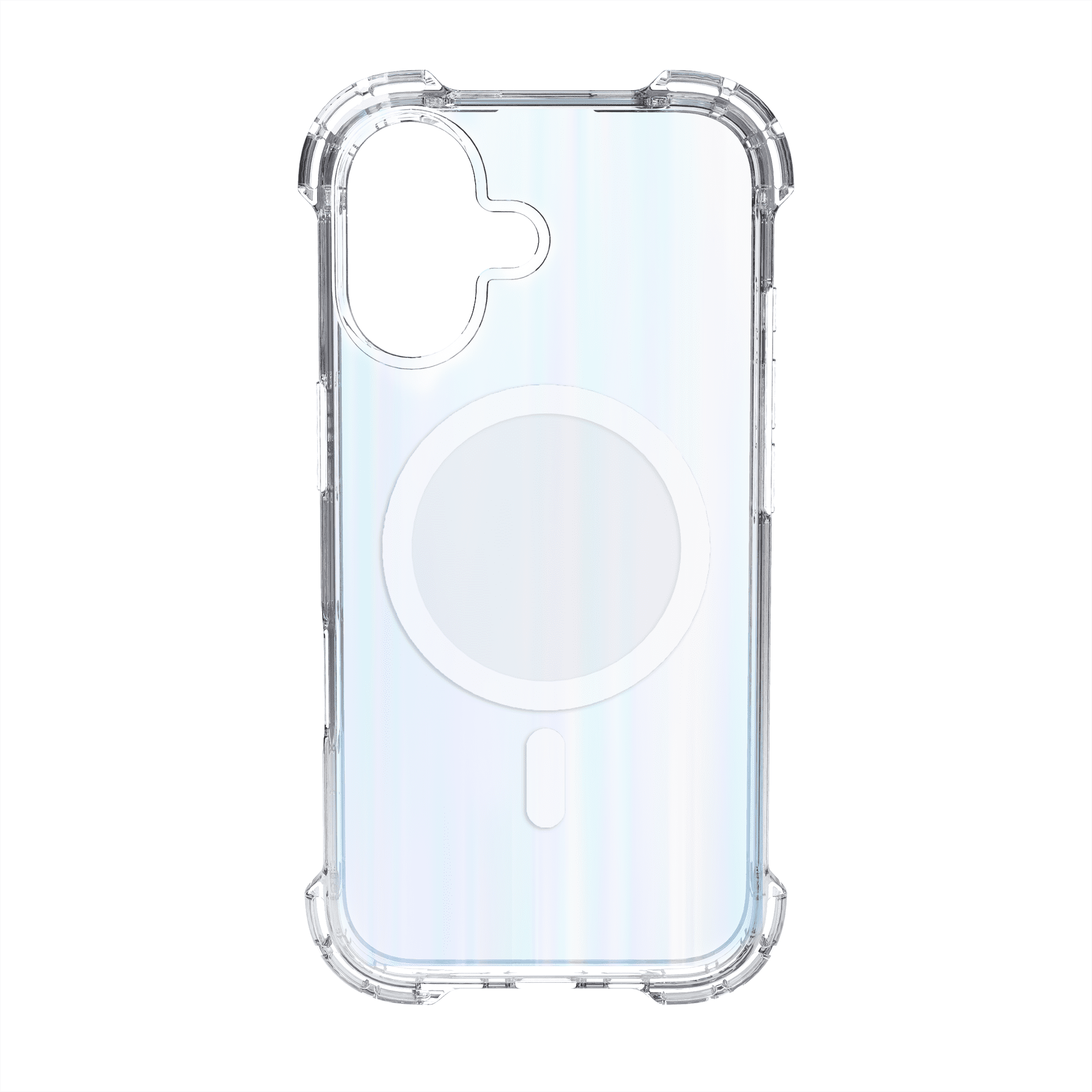 onn iPhone 16 Case with MagSafe Magnet for Apple phone, Iridescent, Unisex
