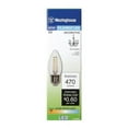 thumbnail image 2 of Westinghouse 0316900 Single 5 Watt Damp Rated Dimmable B11 Shaped Medium (E26) D, 2 of 6