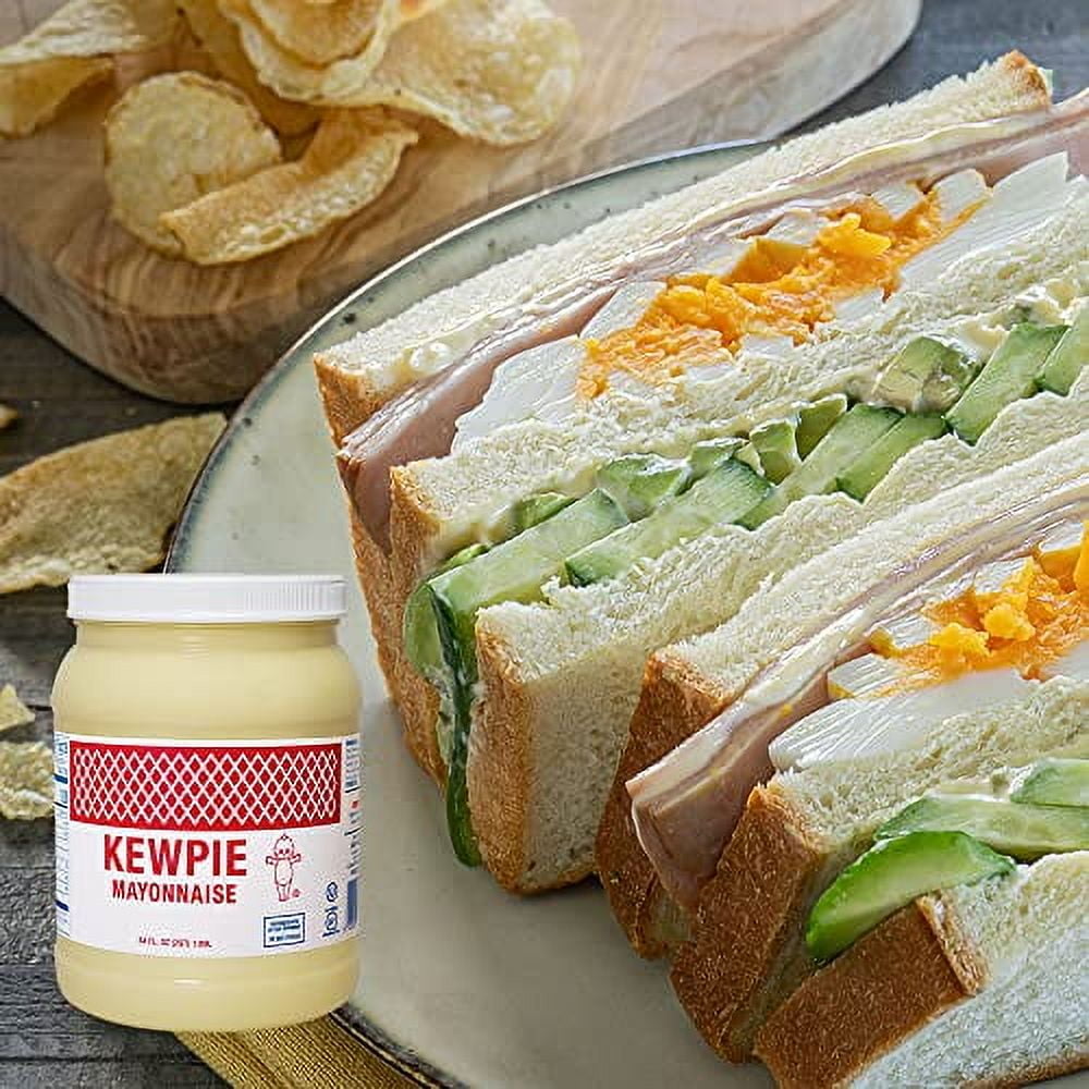 Kewpie Mayonnaise Bulk Bottle, 64 Ounce