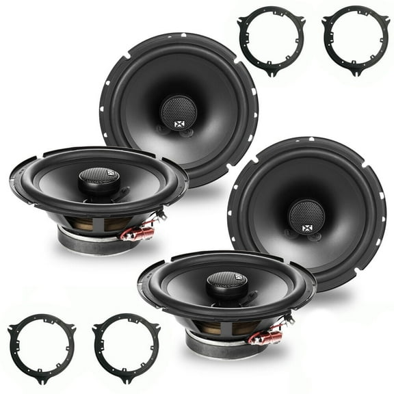 NVX Factory 6.5" Coaxial Car Speaker Upgrade Package for 2015-2018 Nissan Murano 540W Peak