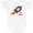 AA-White, variant on Inktastic 1st Birthday Rocketship One Year Old Boys or Girls Baby Bodysuit