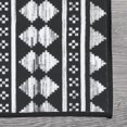 thumbnail image 2 of HOMERRY Boho Runner 2' x 8' for Hallway Modern Washable Throw Rugs for Kitchen Indoor Carpet, Black, 2 of 6