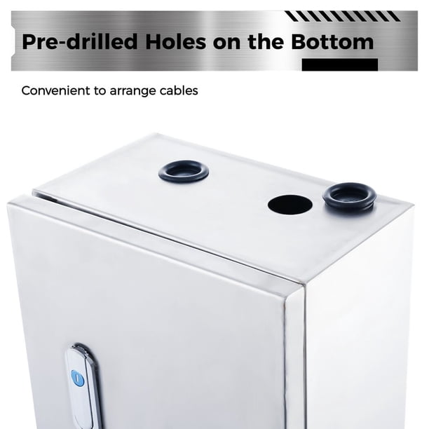 304 Stainless Steel Electrical Box, Waterproof Dust-Proof