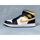 thumbnail image 1 of Ni - ke Ni - ke Air Jordan 1 Mid White Pollen Black 554724-177 Men's Size 13, 1 of 5