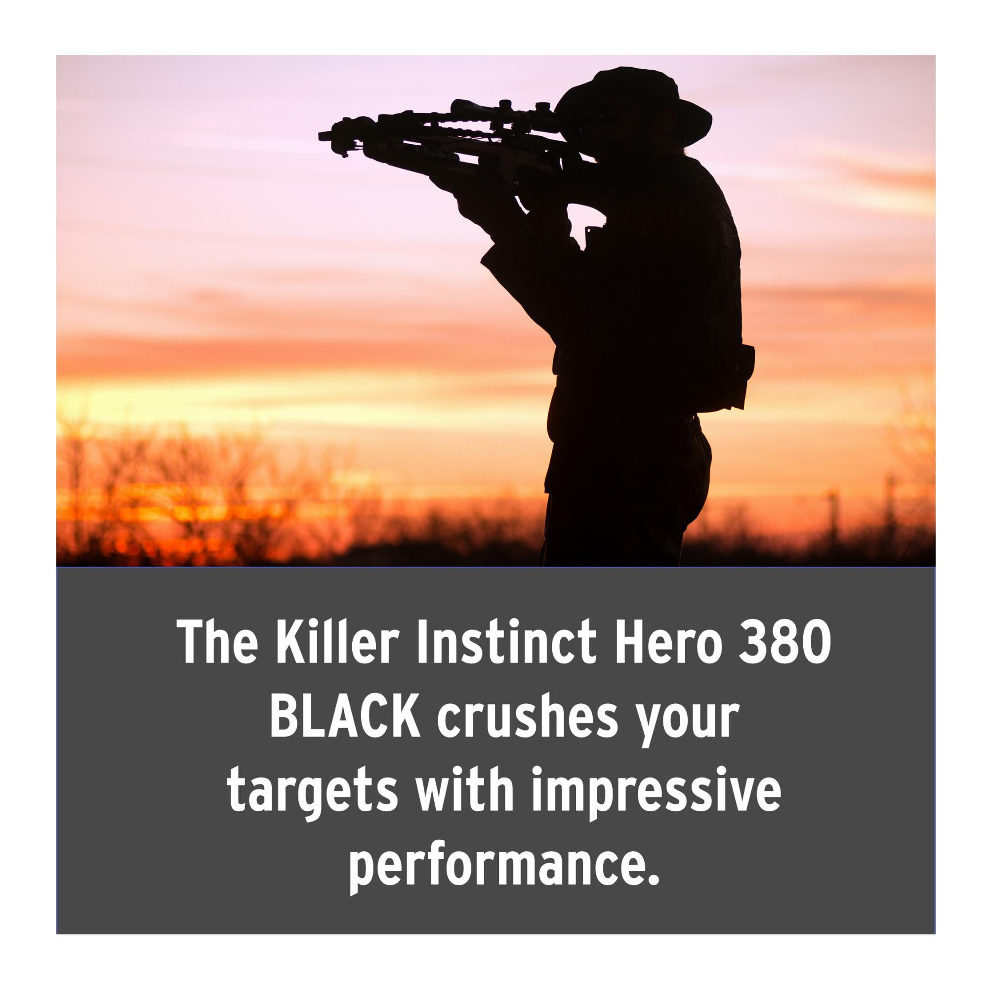 Killer Instinct Hero 380 Aluminum Comfortable Crossbow Package (Black)