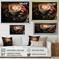 thumbnail image 4 of Designart "Photography of Cocoa Delights I" Food & Beverage Floater Framed Canvas Print, 4 of 7