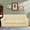 Beige, variant on Luxshare Home Stretch Couch Cover for 3 Cushion Furniture Protector Sofa Covers Washable Pet Non Slip cover with Elastic Bottom(Sofa/Chocolate)