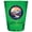Green, variant on Beech Mountain North Carolina Design B Souvenir Full Color 2 oz Round Shot Glass Green