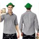 thumbnail image 1 of Blusa y camisa de manga larga con cuello vuelto para hombre, disfraz de festival de cerveza, disfraz de Baviera, camisa de festival de cerveza, camisa de carnaval para hombre, pantalones cortos de pol, 1 of 5