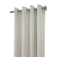 thumbnail image 3 of Vienna Total Blackout Foamback Grommet Curtain Panel Pair each 52" x 95" in Natural, 3 of 6