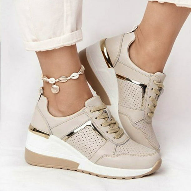 Zapatillas deportivas de talla grande europeas y americanas, calzado informal de verano, zapatilla de deporte de malla con cordones