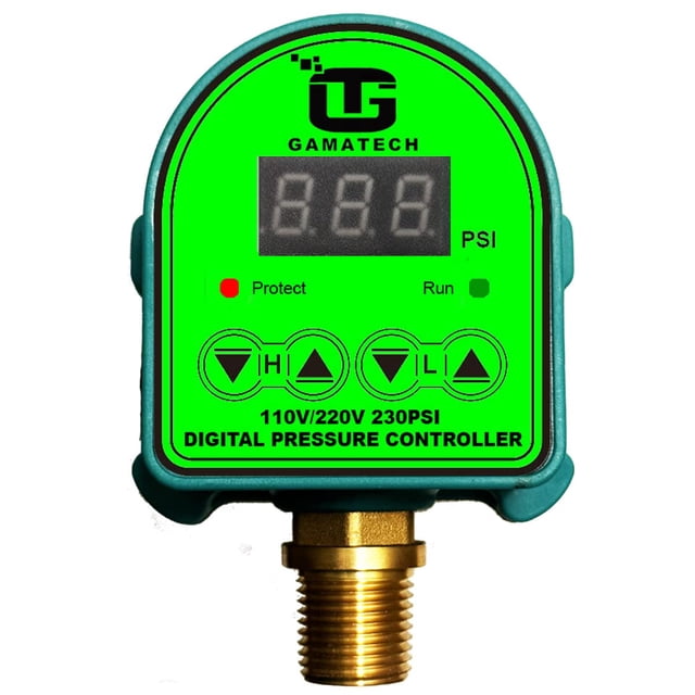 Interruptor de presión GamaTech digital ajustable 0-230 PSI