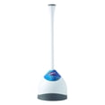 thumbnail image 4 of Clorox Ensemble Ventouse de Toilette et Support Dissimulé pour Salle de Bain, Blanc et Gris, 4 of 5