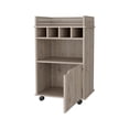 thumbnail image 5 of Newboti Furniture Macadamia 1-Door Bar Cart 25997, 5 of 6