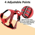 thumbnail image 6 of No Pull Dog Harness Front Clip Heavy Duty Reflective Easy Control Handle for Large Dog Walking(Red,L), 6 of 9