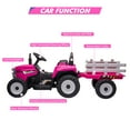 thumbnail image 6 of EastVita Kids 35W Ride on Car Tractor Toddler Ride on Toys with Remote Control /Dual Motors /Gear Shift/ LED Lights/ /Music Player MP3/for 3 Age+, 6 of 9