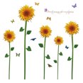 thumbnail image 3 of Adhesivos de pared de PVC con girasoles y mariposas, 60 x 90 cm, 3 of 3