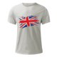 thumbnail image 5 of Mens Casual Manga Corta Botón Abajo Camisetas Estados Unidos Bandera Impresión Cuello Redondo Suéter Camiseta, Poliéster Casual Uso Diario para Hombres, 5 of 5