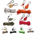 thumbnail image 3 of Splihome 1/8 4M Pulley Windproof Rope Camping Tent Rope Canopy Lamp Adjustable Lanyard E, 3 of 5