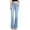 Star Medium Denim, variant on Angry Rabbit Women's Juniors High Waist Stretchy Premium Flare Jeans (Star Denim, 25)