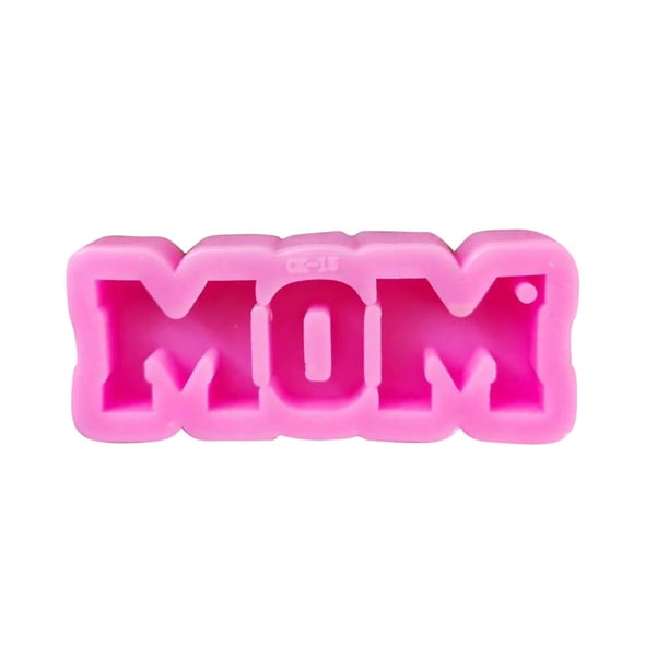 Precio sorpresa!Molde de letras de silicona para el día de la madre, bricolaje, chocolate, cupcakes, pasteles, muffins, hornear