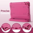 thumbnail image 6 of JETech Kids Case for iPad (A16) 11th/10th Generation (2025/2022) with Built-in Screen Protector, Shockproof Full-Body Handle Stand Tablet Protective Cover (Plum), 6 of 7