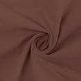 thumbnail image 5 of Shirts for Women Trendy, Yigetop Fall Long Sleeve Shirts for Women Cotton Linen Button Down Blouses Ruched Stand Collar Tops Blusas Elegantes Para Mujer Brown, XS, 5 of 7