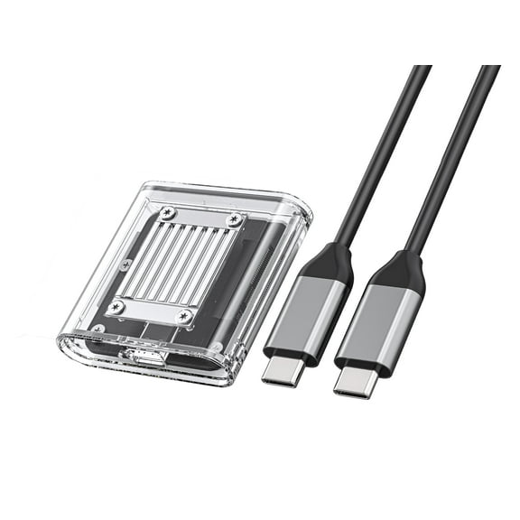 ORICO External M.2 2230 Enclosure Small Max 2TB 10Gbps M.2 PCIe NVme SSD to USB Type C NVMe Enclosure Adapter