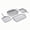 Gray, variant on Caraway Square Cookware Set - Square Pans Set - Perfect for Griddling, Toasting, Searing, Roasting, and More - Non-Stick Ceramic Coated Pans - Perracotta