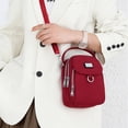 thumbnail image 3 of Bolso cruzado Bolsos de mensajero elegantes Correa ajustable impermeable simple para el trabajo, 3 of 7