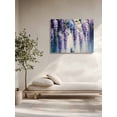 thumbnail image 5 of Purple Lavender Wall Art for Living Room,Canvas Picture Wall Decor for Bathroom Bedroom,Butterfly Flower Abstract Brush Artwork Painting Artwork for Office Kitchen Hallway Dining Room Decor 12"x16", 5 of 8