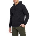 thumbnail image 3 of Puma Men's Fleece Pullover Hooded Sweatshirt (Black, Large), 3 of 5