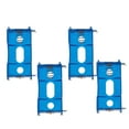 thumbnail image 5 of CIMAXIC 4Pc Plastic D-Cell Battery Holder Series or Parallel Professional Laboratory Battery Case (Blue),3.15"X1.38"X1.02", 5 of 5