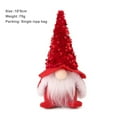 thumbnail image 3 of Christmas Dolls Christmas Handmade Gnomes for Party Holiday Decoration Santa Claus Dolls, 3 of 6