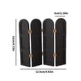 thumbnail image 3 of 1:12 Scale Furniture Miniature Folding Screen Room Divider For Doll House With Hinged Panels And Simulation Design, 3 of 9
