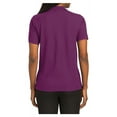 thumbnail image 2 of Yellow Rooster Women's Silk Touch Classic Female Polo Shirt Deep Berry 5XL, 2 of 6