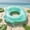 Blue, variant on BBilaBu Shell Swim Ring,Inflatable Seashell Pool Float,Swimming Floatie Glitter Confetti Swim Tube,for Summer Beach Party