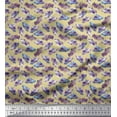 thumbnail image 1 of Soimoi Satin Silk Fabric Car Transport Printed Craft Fabric by The Yard 42 Inch Wide, 1 of 3