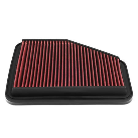Gs300 Engine - For GS300 / GS430 / GS450h / SC430 Reusable & Washable Replacement Engine High Flow Drop-in Air Filter (Red)