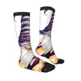 thumbnail image 3 of Haiem Halloween Gnome With Pumpkins Socks, Funny Novelty Crazy Design Cotton Socks Sports Socks Knee High Socks For Men, Women,1Pairs - Gift For Working Friends, 3 of 8