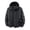 a01Black, variant on LODIENY Men's Big and Tall (M-5XL) Sun Hooded Jackets Lightweight Breathable Baggy UV Jacket Mesh Cooling Rash Guard with Zipper Pockets for Fishing Outdoor Khaki XXL