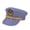 A, variant on Stripe Marine Inspired Caps Soft Fabric Sailing Hat Cosplay Captain Hat Headwear for Comfort and Sun Protections